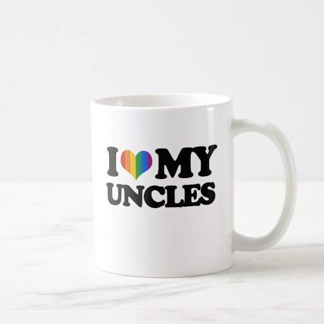 Mug J'aime mes oncles (Droite)