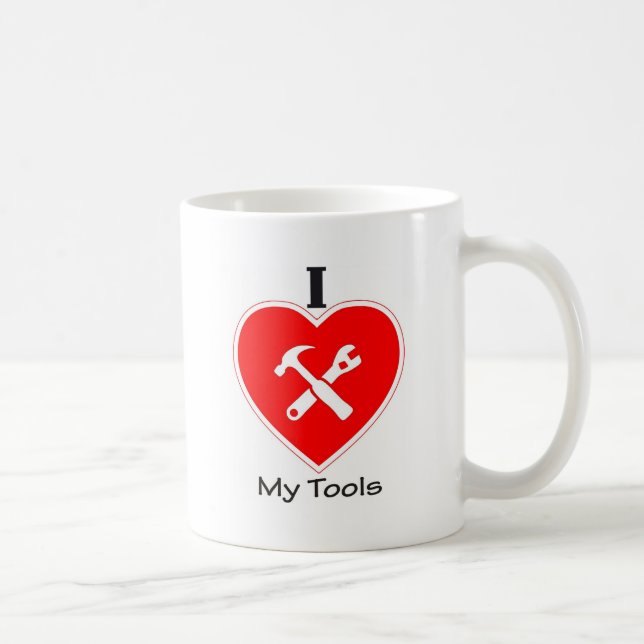 Mug J'aime mes outils (Droite)