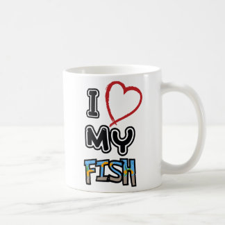 Mug J'aime mes poissons