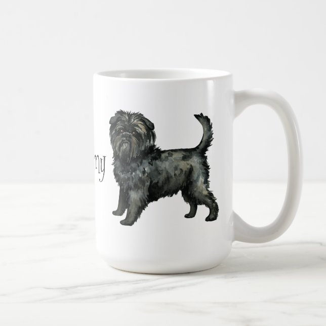 Mug J'aime mon Affenpinscher (Droite)