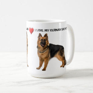 Mug J'Aime Mon Allemand Shepard