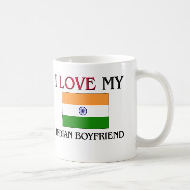 Mug J'aime mon ami indien (Droite)