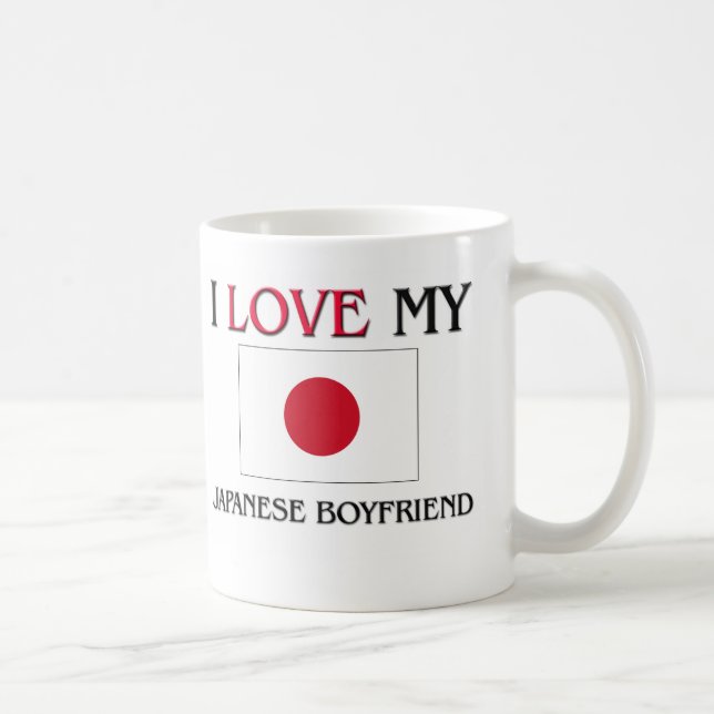 Mug J'aime mon ami japonais (Droite)