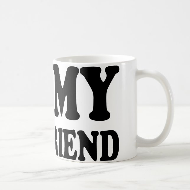 Mug J'aime mon amie (Droite)