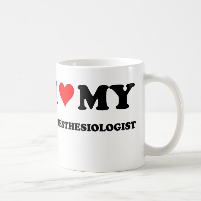 Mug J'aime mon anesthésiste (Droite)