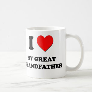 Mug J'aime mon arrière-grand-père