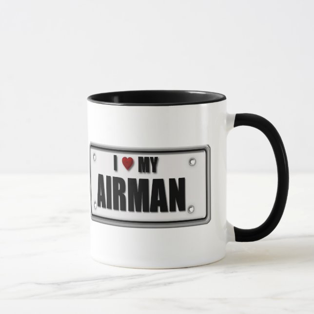 Mug J'aime mon aviateur (Droite)