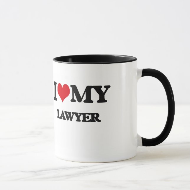 Mug J'aime mon avocat (Droite)