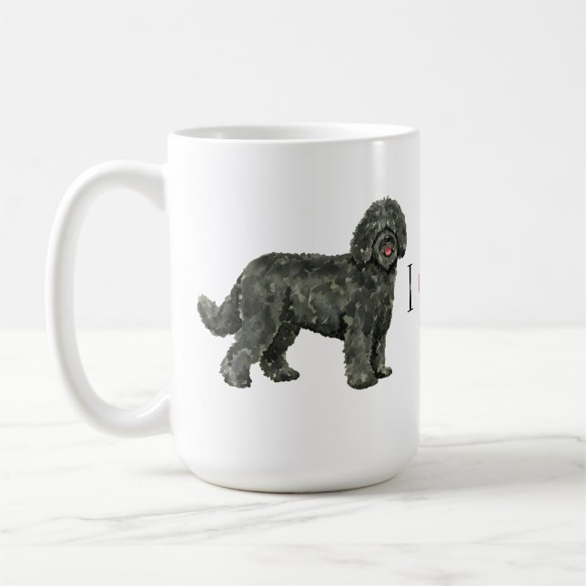 Mug J'aime mon barbet (Gauche)