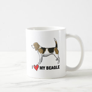 Mug J'aime mon beagle