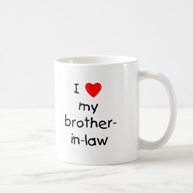 Mug J'aime mon beau-frère (Droite)