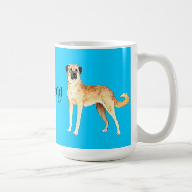 Mug J'aime mon berger anatolien (Droite)