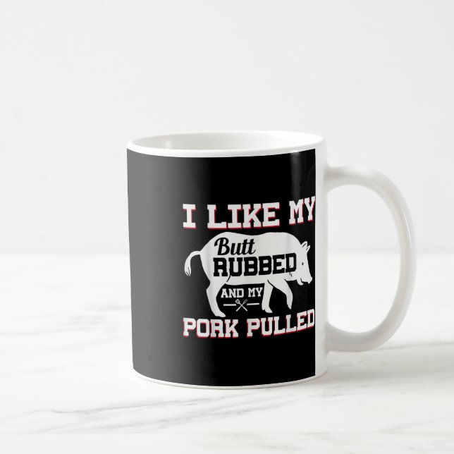 Mug J'Aime Mon Beurre Rubbed Funny Grillades Barbecue  (Droite)