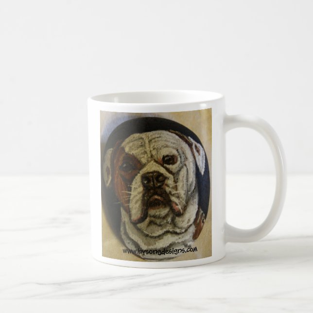 MUG J'AIME MON BOULEDOGUE AMÉRICAIN ! (Droite)