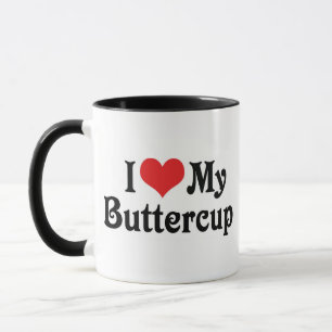 Mug J'aime mon bouton d'or