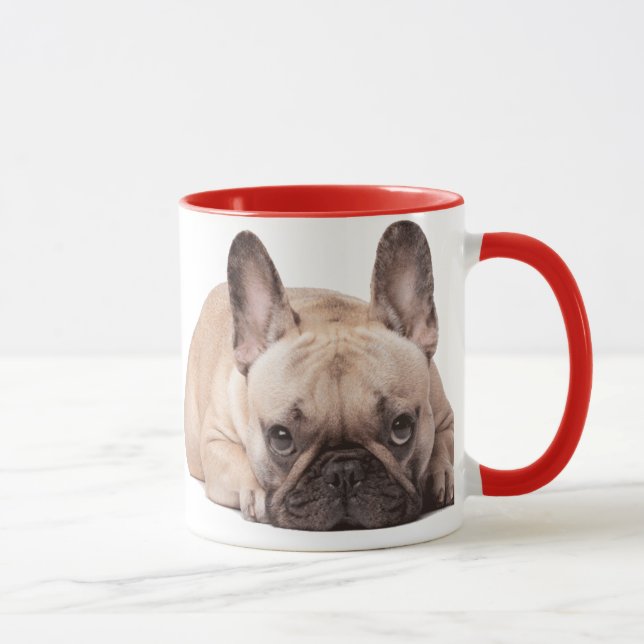 Mug J'aime mon Bulldog (Droite)