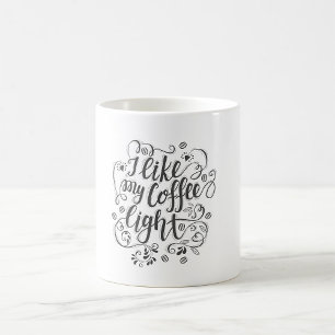 Mug J'aime mon café léger