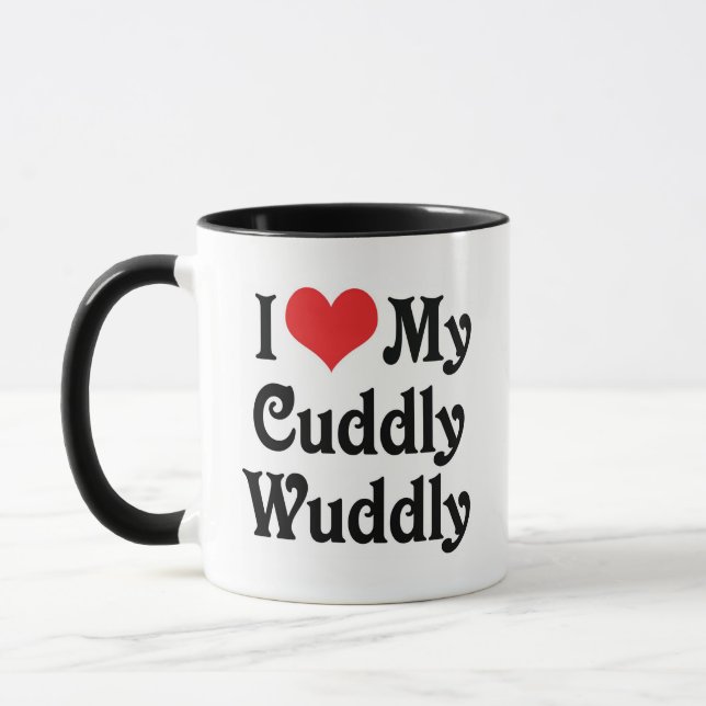 Mug J'aime mon Câlinou (Gauche)