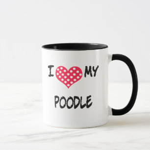 Mug J'aime mon caniche