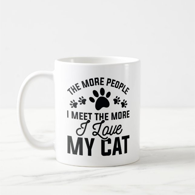 Mug J'Aime Mon Chat (Gauche)