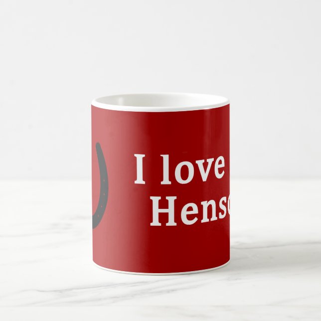 Mug J'Aime Mon Cheval Henson (Centre)