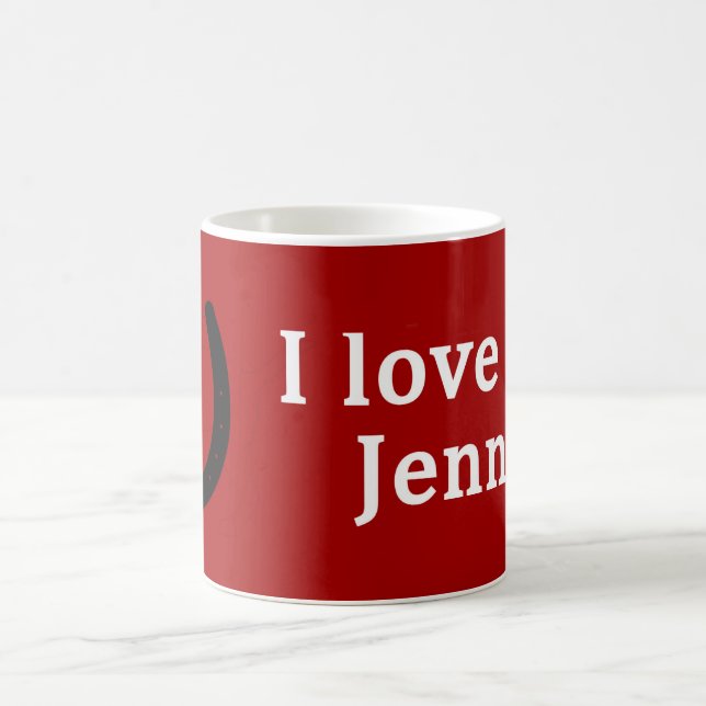 Mug J'Aime Mon Cheval Jennet (Centre)