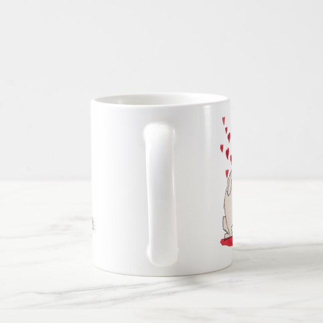 Mug J'aime mon chien (Poignée)