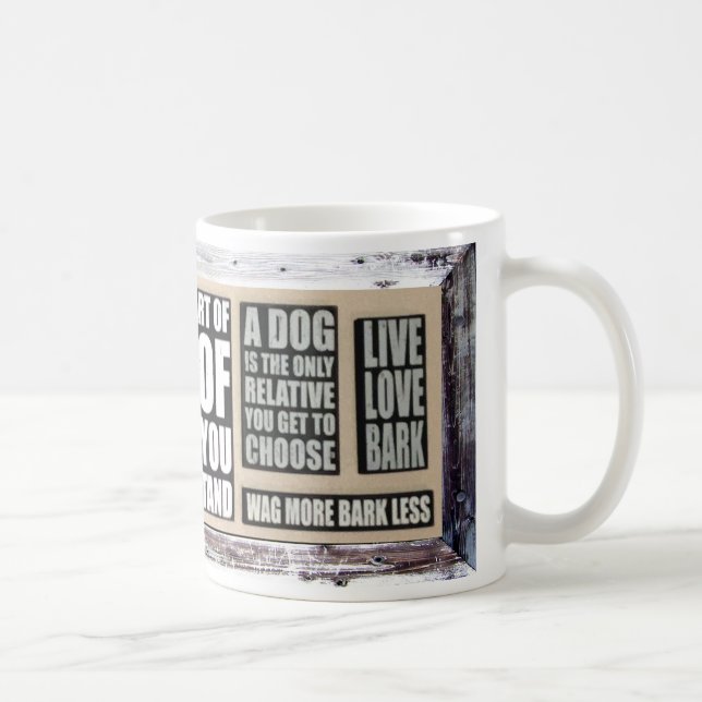 Mug J'aime mon chien (Droite)