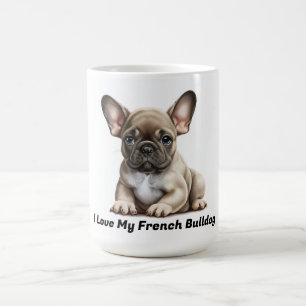 Mug J'Aime Mon Chien À Balle Français