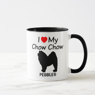 Mug J'Aime Mon Chien Chow Chow Chow