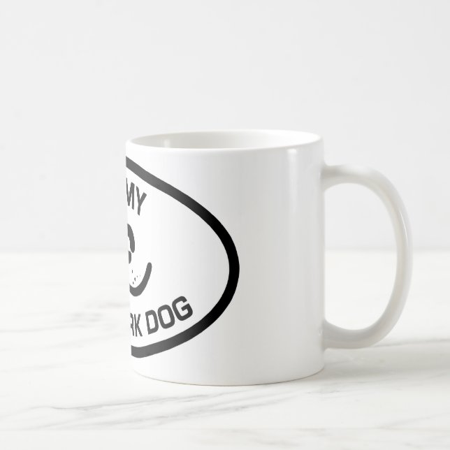 Mug J'aime mon chien de Nosework (Droite)