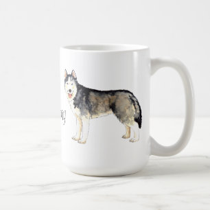 Mug J'aime mon chien de traîneau