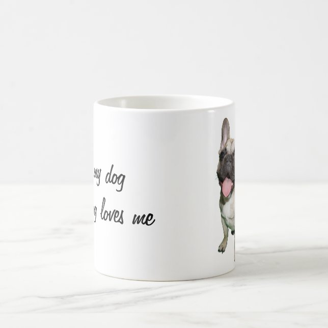 Mug J'aime mon chien et mon chien m'aime (Centre)
