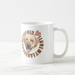 Mug J'aime mon chien - labrador retriever