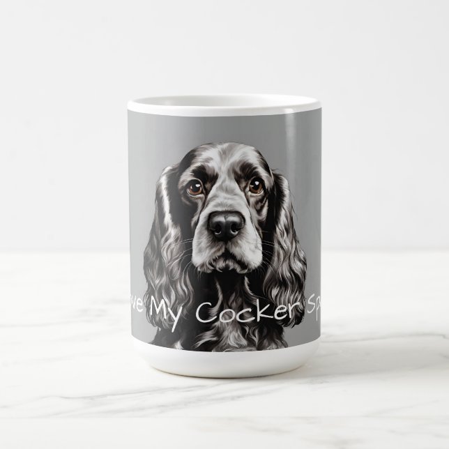 Mug J'aime mon Cocker Spaniel (Centre)