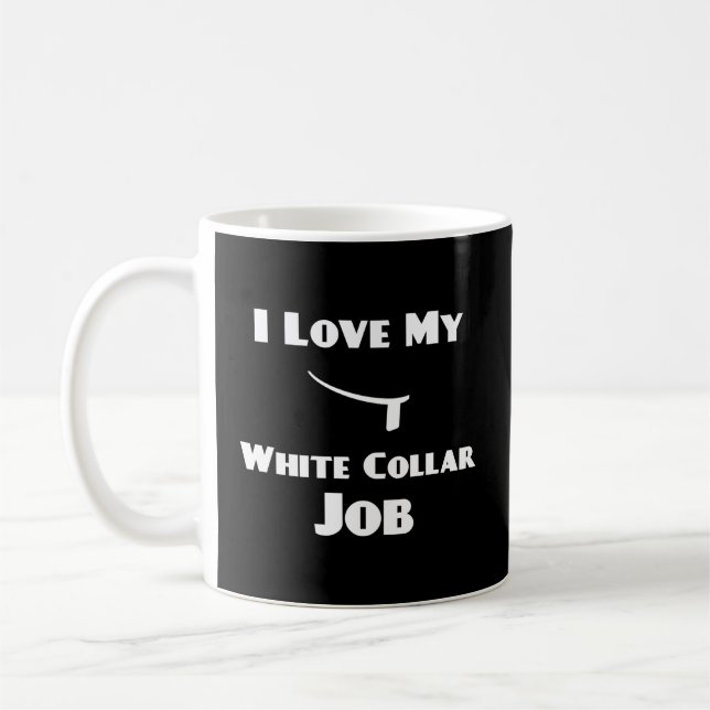 Mug J'Aime Mon Col Blanc Prêtre (Gauche)
