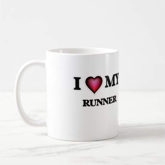 Mug J'aime mon coureur (Gauche)