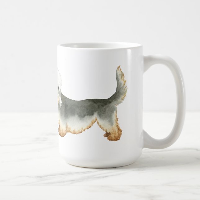 Mug J'aime mon Dandie Dinmont Terrier (Droite)
