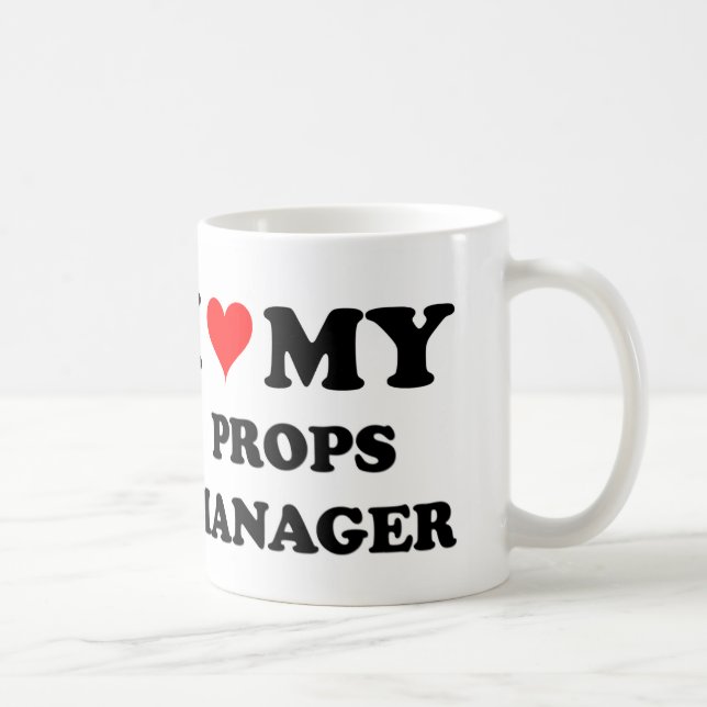 Mug J'aime mon directeur d'appui verticaux (Droite)