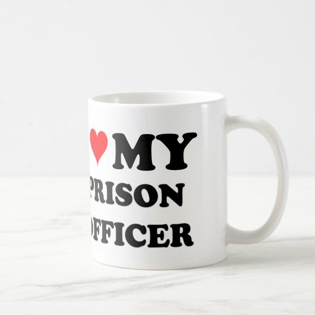 Mug J'aime mon dirigeant de prison (Droite)