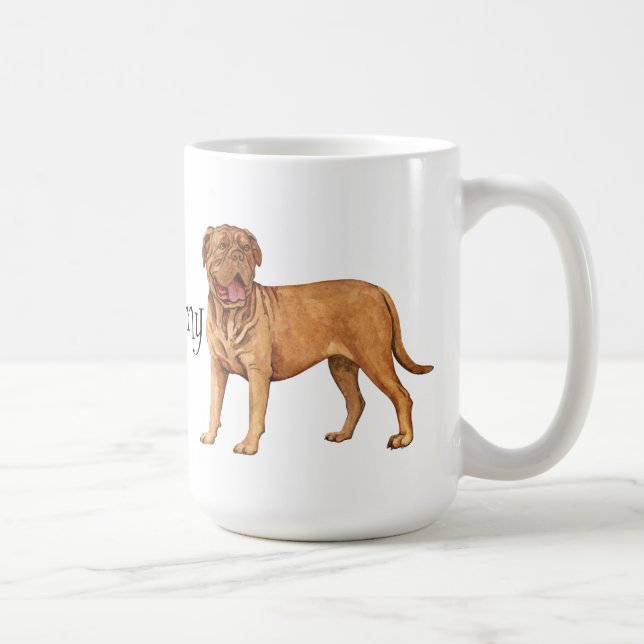 Mug J'aime mon Dogue de Bordeaux (Droite)