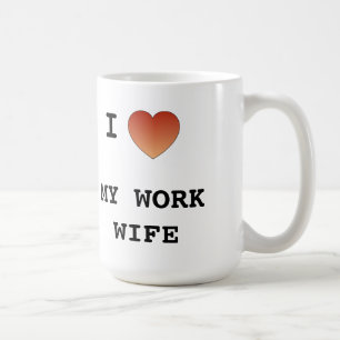 Mug J'aime mon épouse de travail