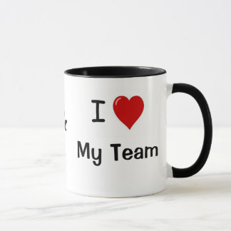 Mug J'aime mon équipe et mon équipe m'aime !