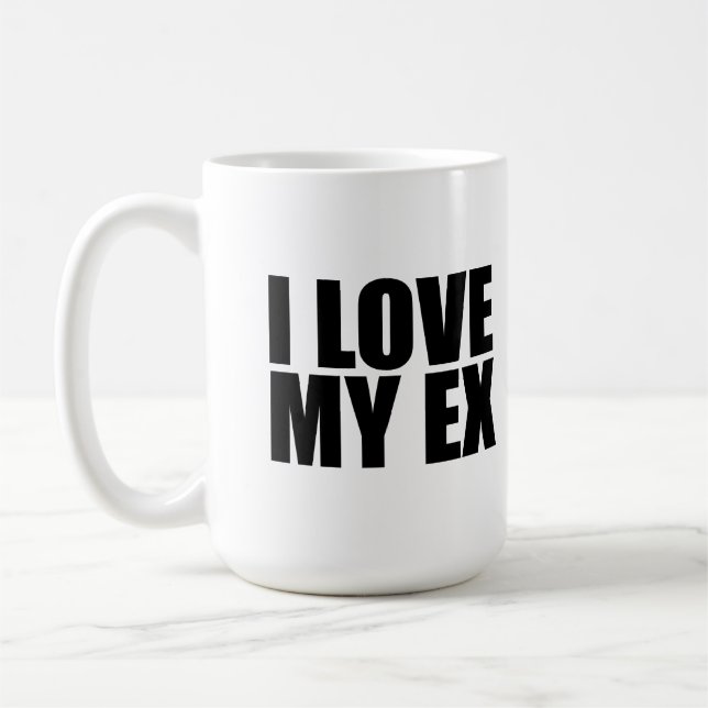 Mug J'aime mon ex (Gauche)