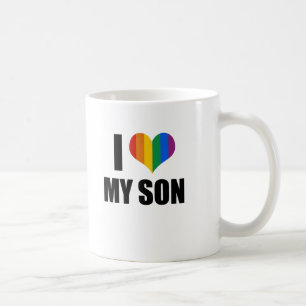 Mug J'aime mon fils gai