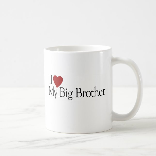 Mug J'aime mon frère (Droite)