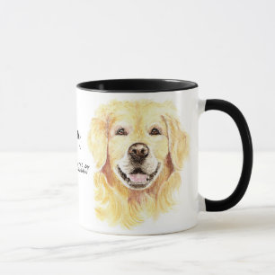 Mug J'aime mon Golden Retriever, chien, animal de comp