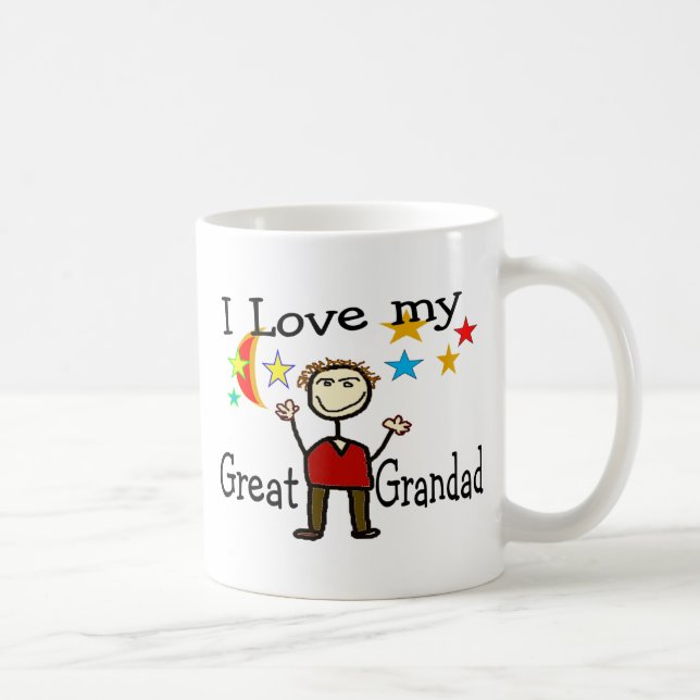 Mug J'aime mon grand papy (Droite)