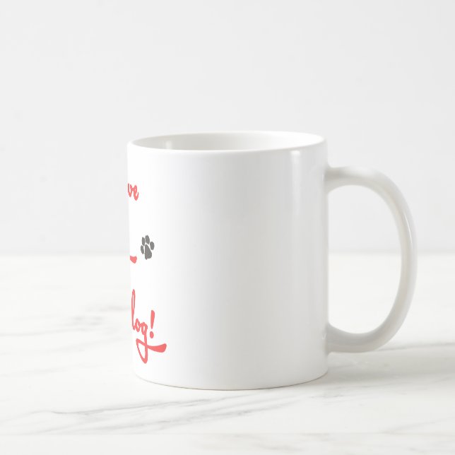 Mug J'aime mon Granddog ! (Droite)
