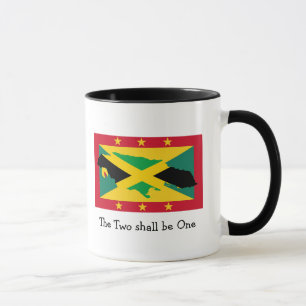 Mug J'Aime Mon...  Grenade   Jamaïque   Papa maman   I